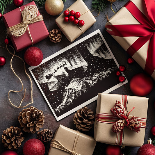 Aurora Flight - Holiday Card