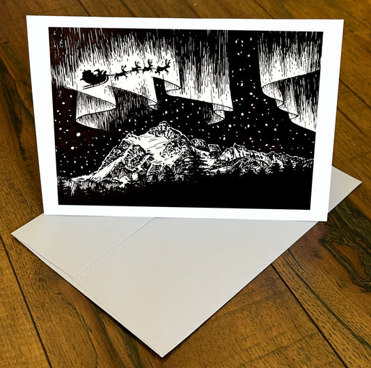 Aurora Flight - Holiday Card